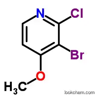 Molecular Structure of 144584-29-2 (3-Bromo-2-chloro-4-methoxypyridine)